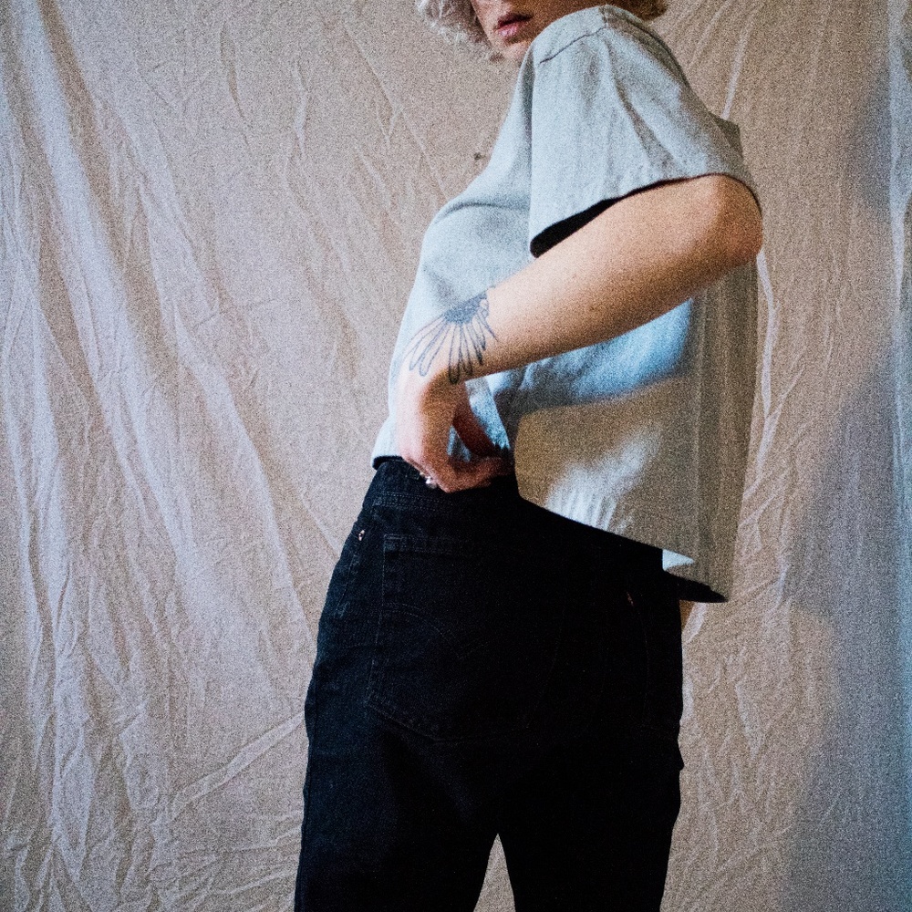 Boxy Cotton Cropped Top